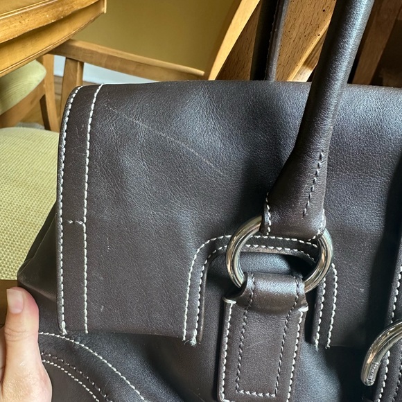 Coach Brown Leather Women’s Bag - Picture 6 of 8